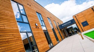 Exterior photo of Riverstone Lodge Perth new hotel and restaurant just off the A9 over the new Destiny Bridge